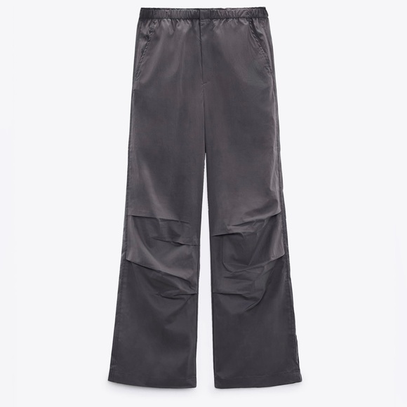 Nylon Full Cargo Style Pants - Picture 2 of 4